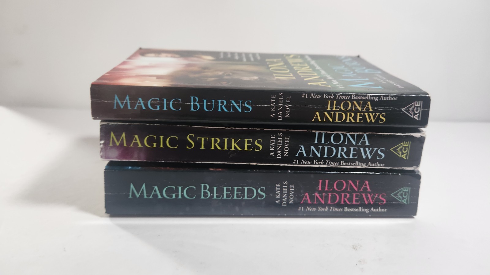 Ilona Andrews 3 Book Lot Kate Daniels Magic Series Titles Urban Fantasy PB