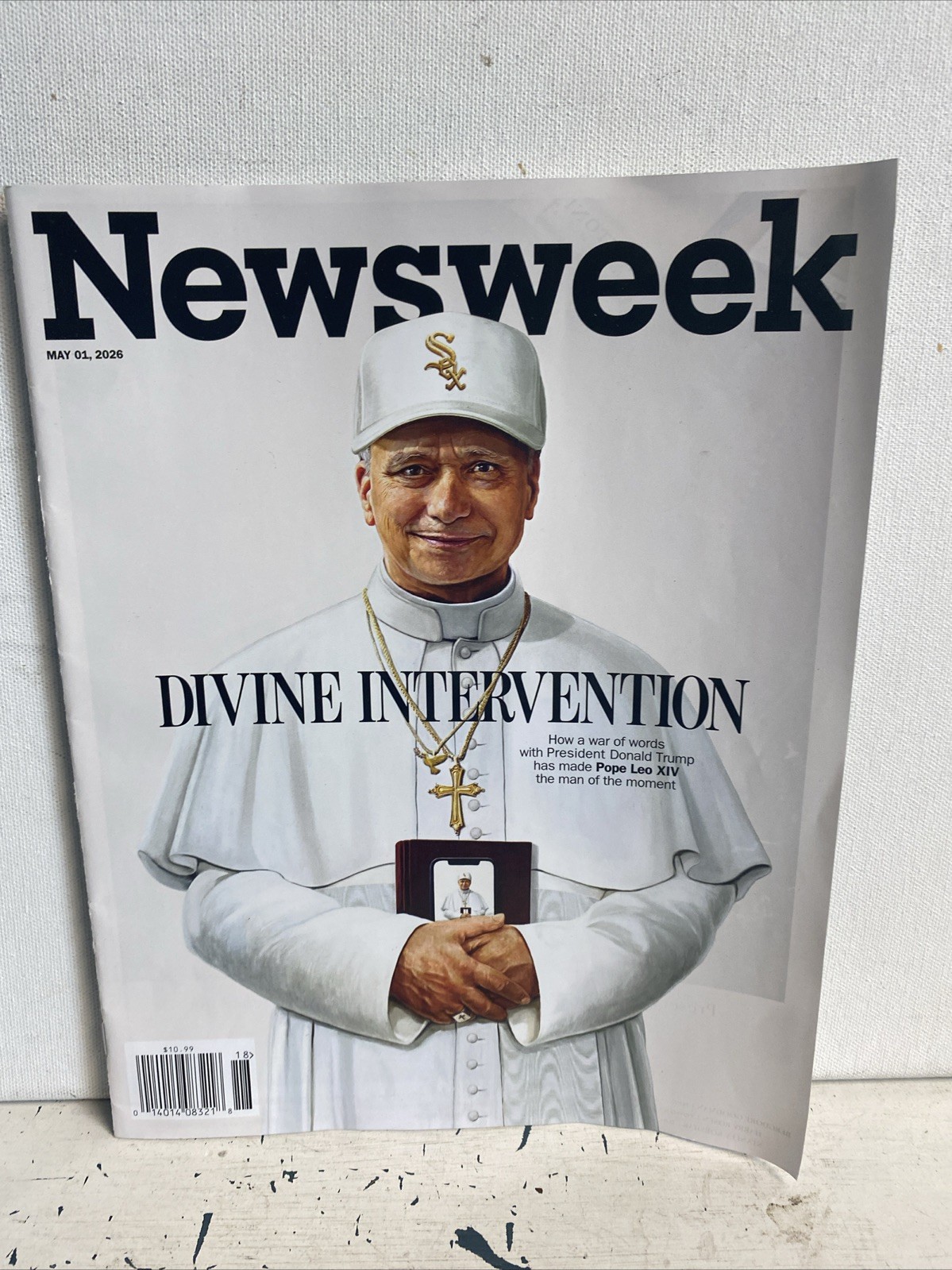 Newsweek Pope Leo Donald Trump Divine Intervention