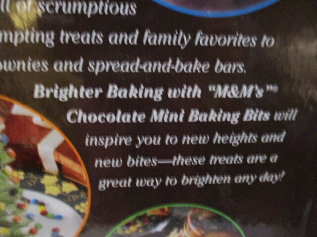Brighter Baking with M & M’s Brand Chocolate Mini Baking Bits 96 Pages 1996