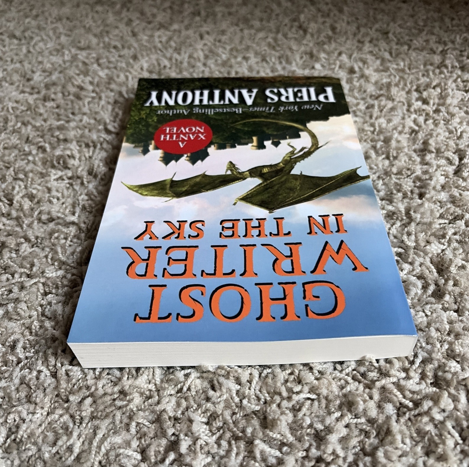 Ghost Writer in the Sky, A Xanth Novel by Piers Anthony, 2017, Trade Paperback