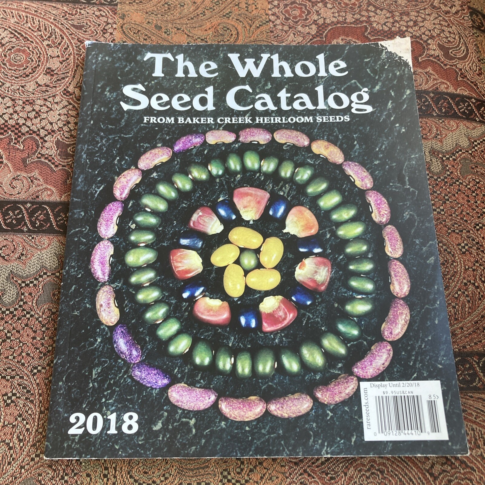 The Whole Seed Catalog 2018 from Baker Creek Heirloom Seeds 354 Pages