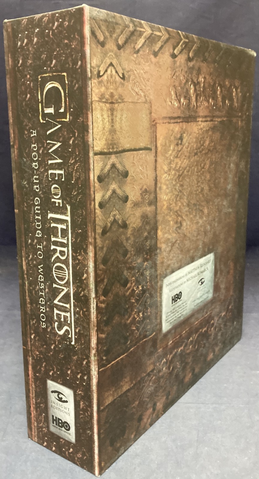 Game of Thrones: A Pop-Up Guide to Westeros, Matthew Reinhart, 2014,HB,G, 260204