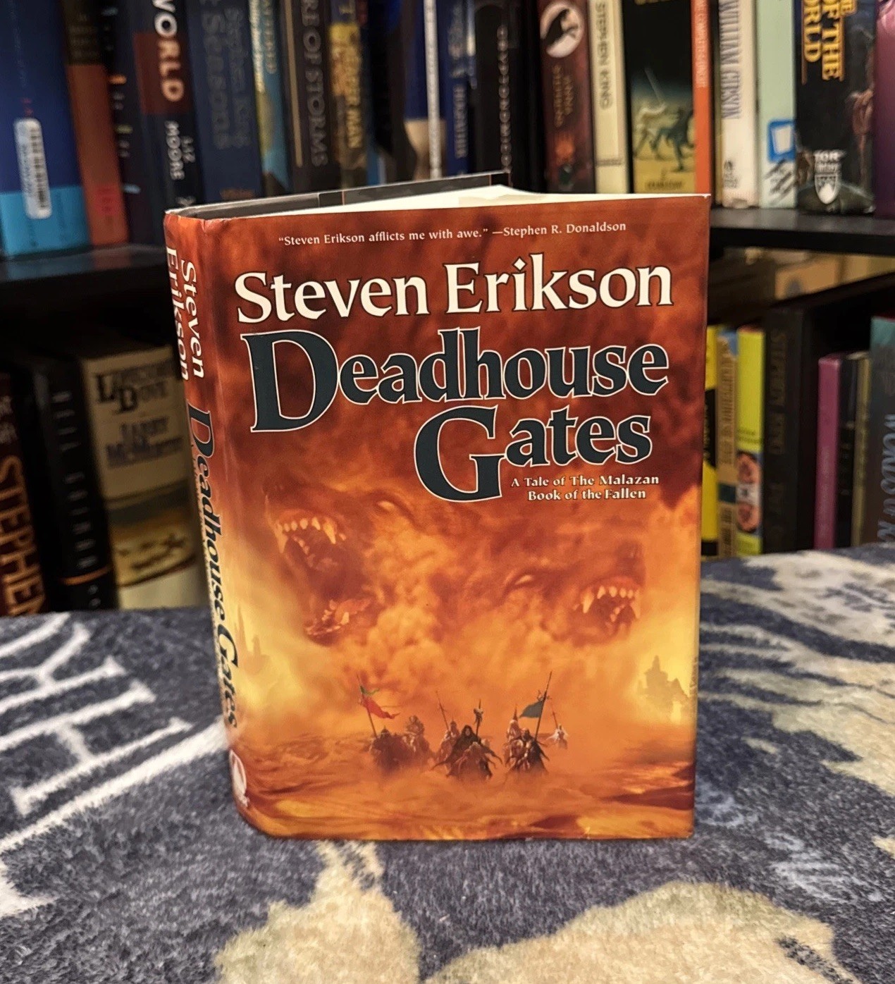 Deadhouse Gates by Steven Erikson (2005, Hardcover) Book Club Edition BCE, VG