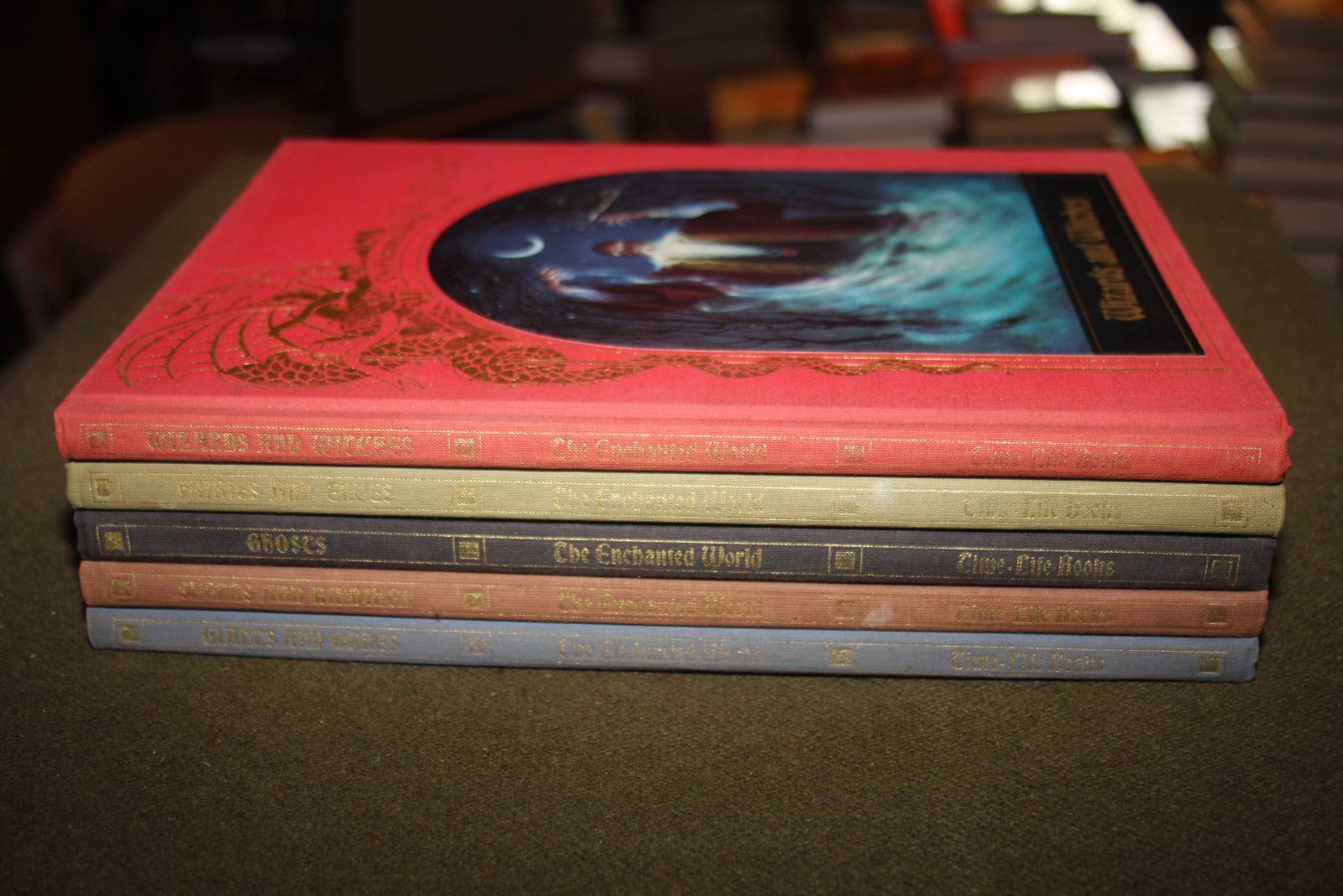 Lot of 5 The Enchanted World Time Life HCs – All 1st Edition/1st Printings