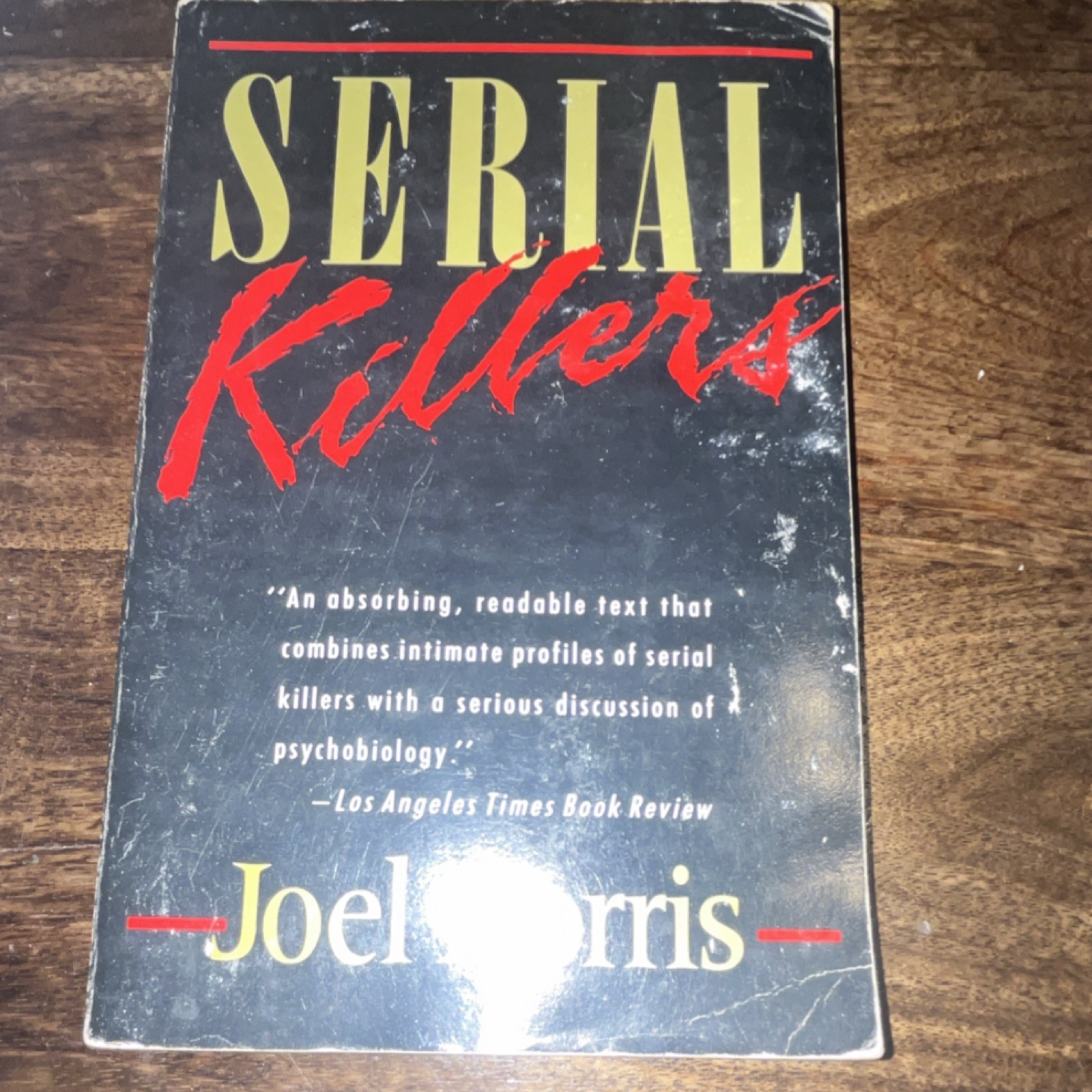 Serial Killers by Joel Norris, Paperback, Anchor Books, True Crime, Murder