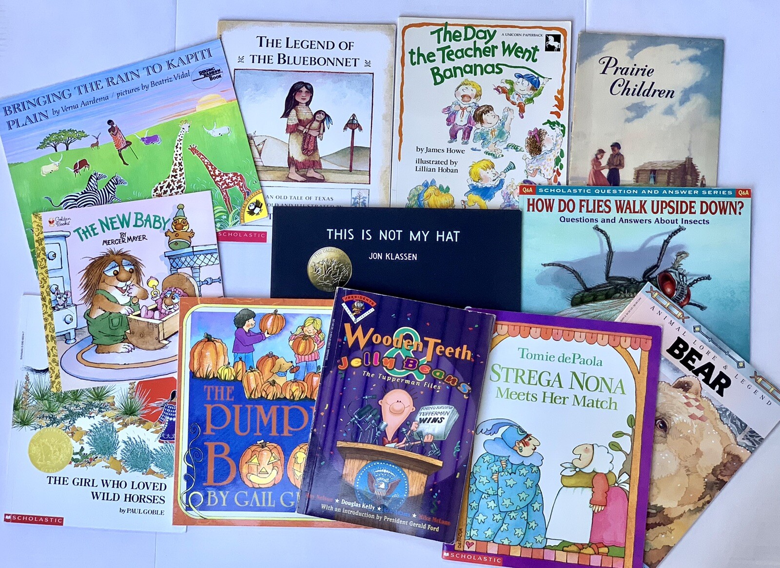 Lot Of 12 Children’s Books 1940 to 2000’s 3lbs 4.5oz Good Pre Owned Educational