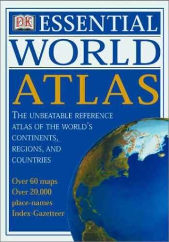 DK Essential World Atlas – Paperback, by DK Publishing – Very Good