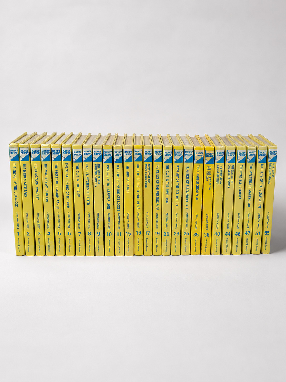Nancy Drew Set Flashlight Edition Set Of 26 Books: Carolyn Keene Hardcover