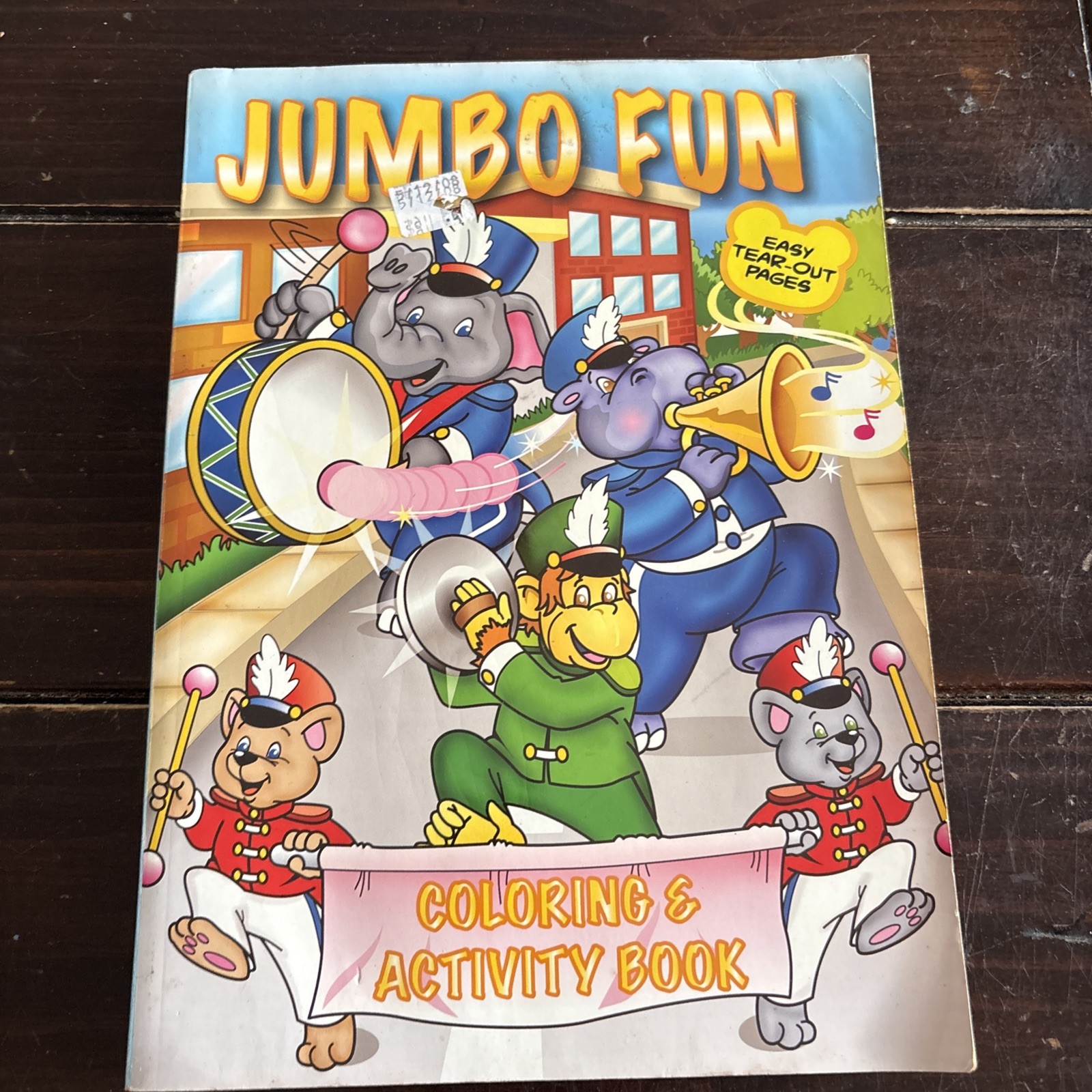 jumbo fun coloring book