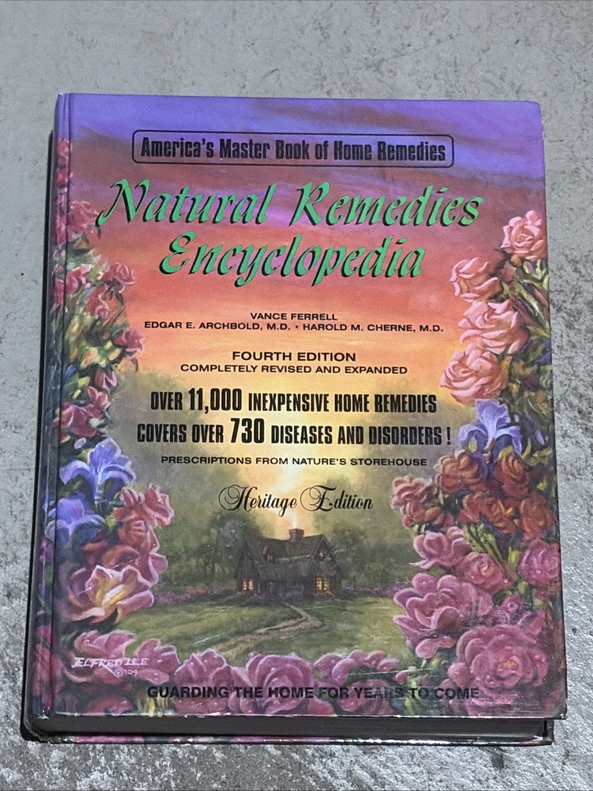Natural Remedies Encyclopedia by Vance Ferrell (2004, Hardcover) 4 Th Edition