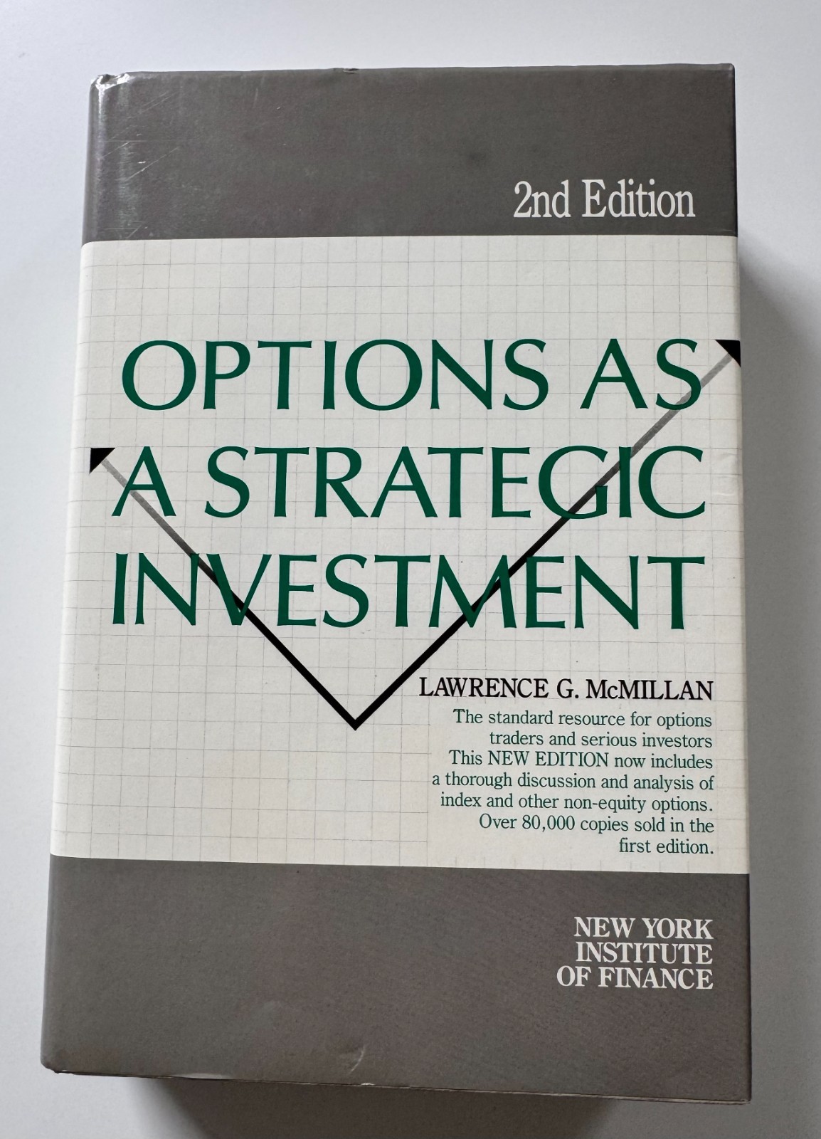 Options as a Strategic Investment 2nd Edition Lawrence G. McMillan 1986 NYIF LN