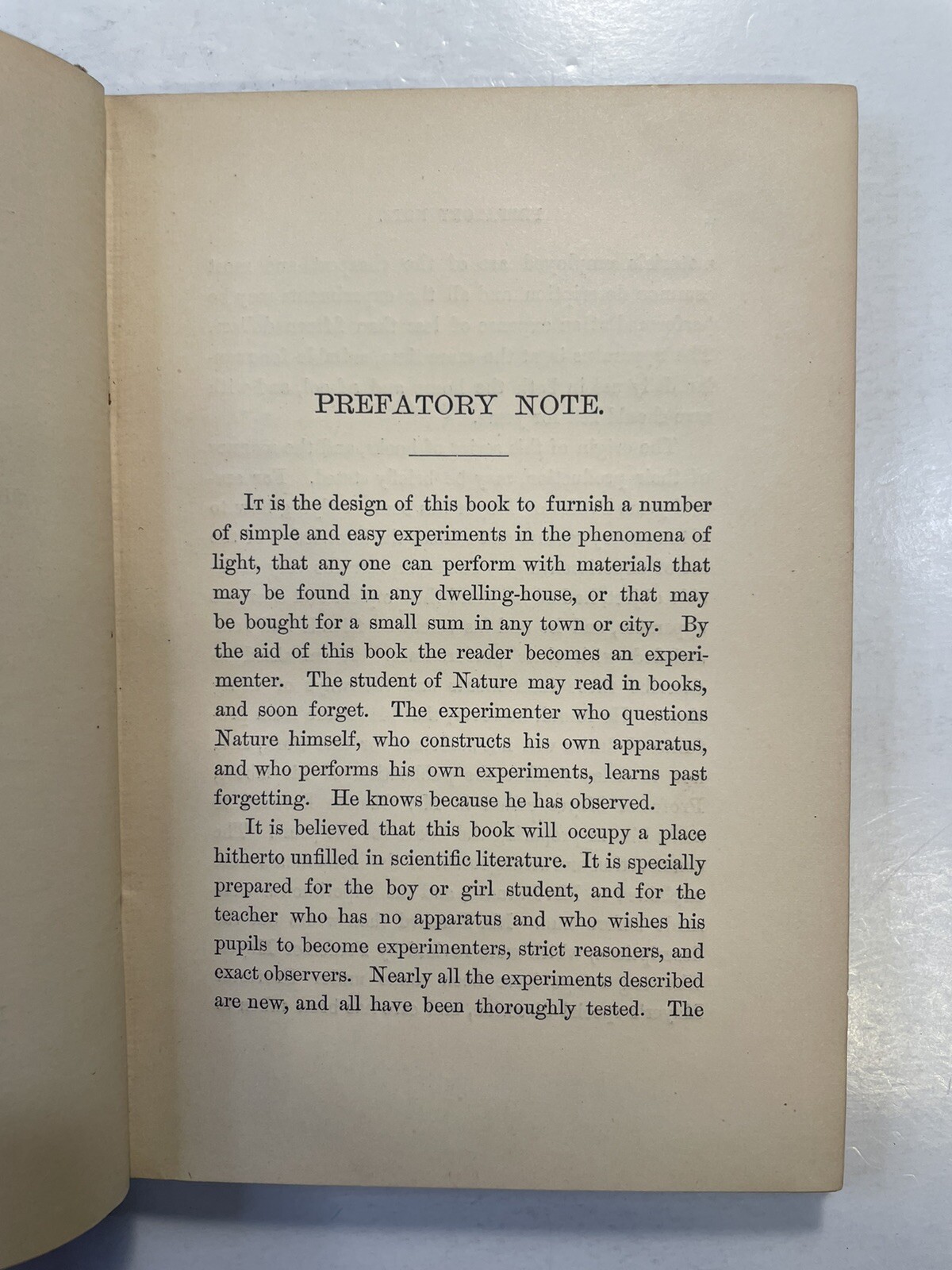 Light Mayer and Barnard D. Appleton and Company 1878 First Edition? Education