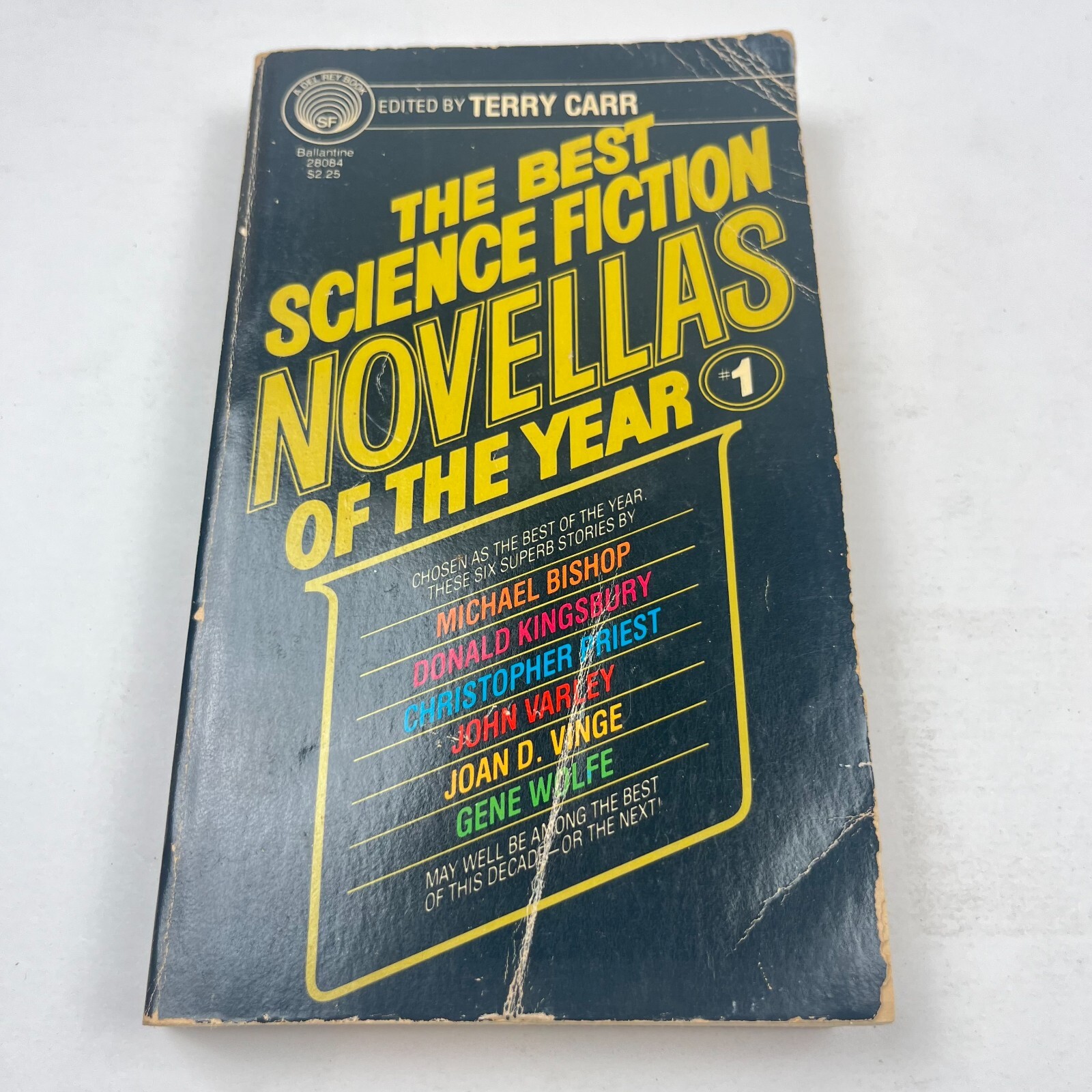 The Best Science Fiction Novellas of the Year #1 Del Rey PB 1st PRINT 1979 SF PB