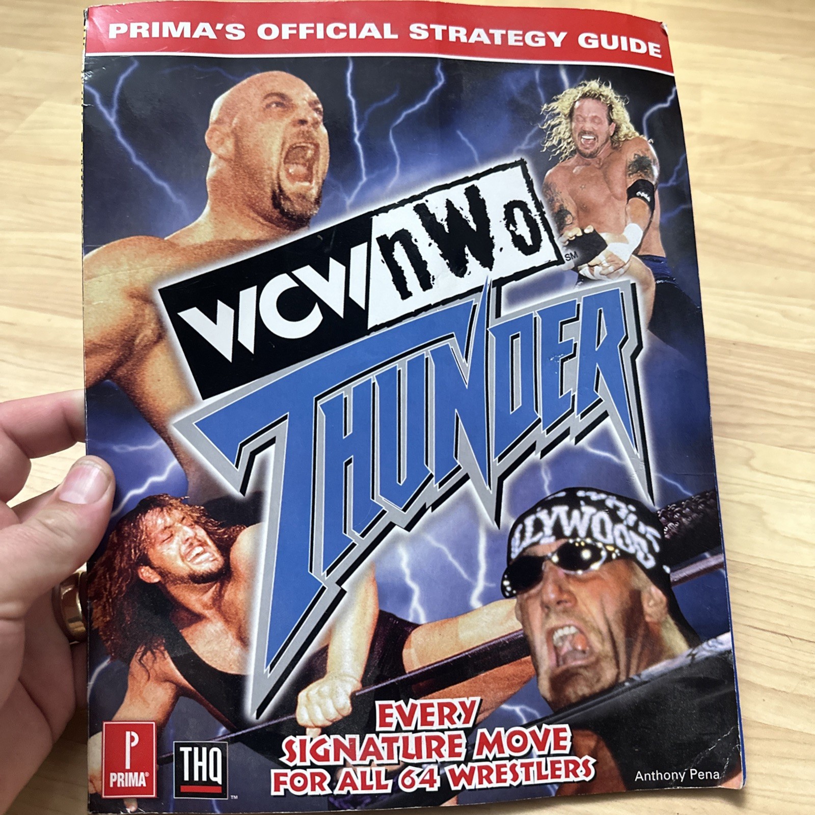 Prima’s Official Strategy Guide WCW/NWO Thunder Video Gaming PlayStation