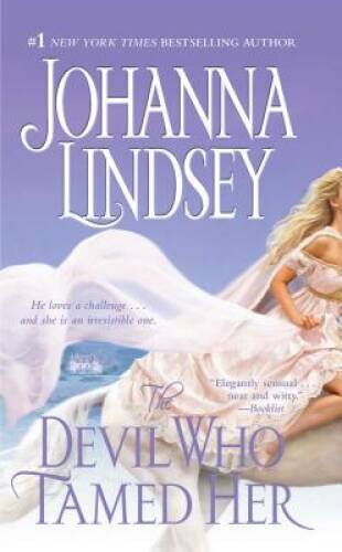 The Devil Who Tamed Her – Mass Market Paperback By Lindsey, Johanna – GOOD