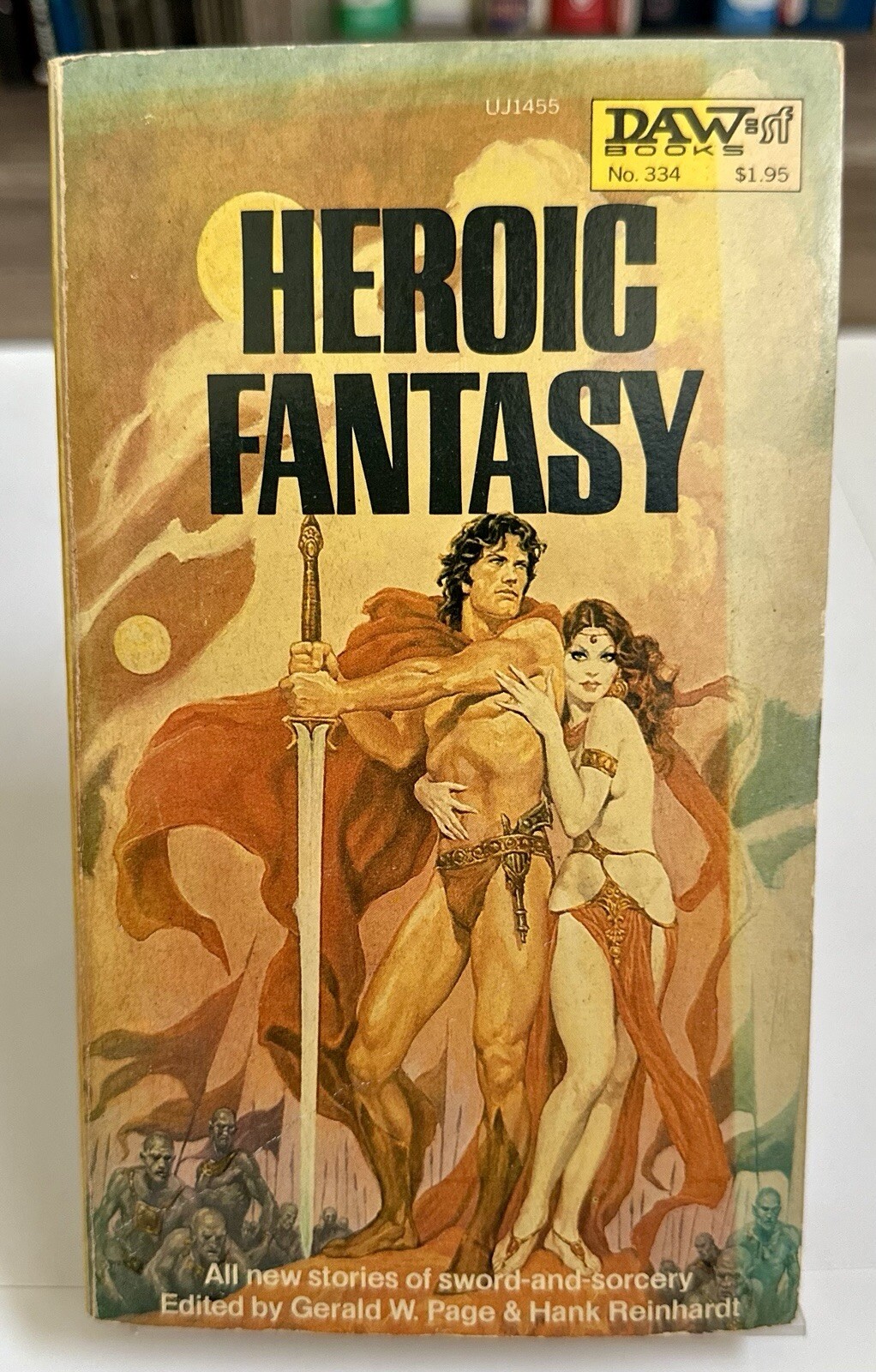 Heroic Fantasy 1979 DAW No 334 Paperback 1st Printing Anthology Vintage PB