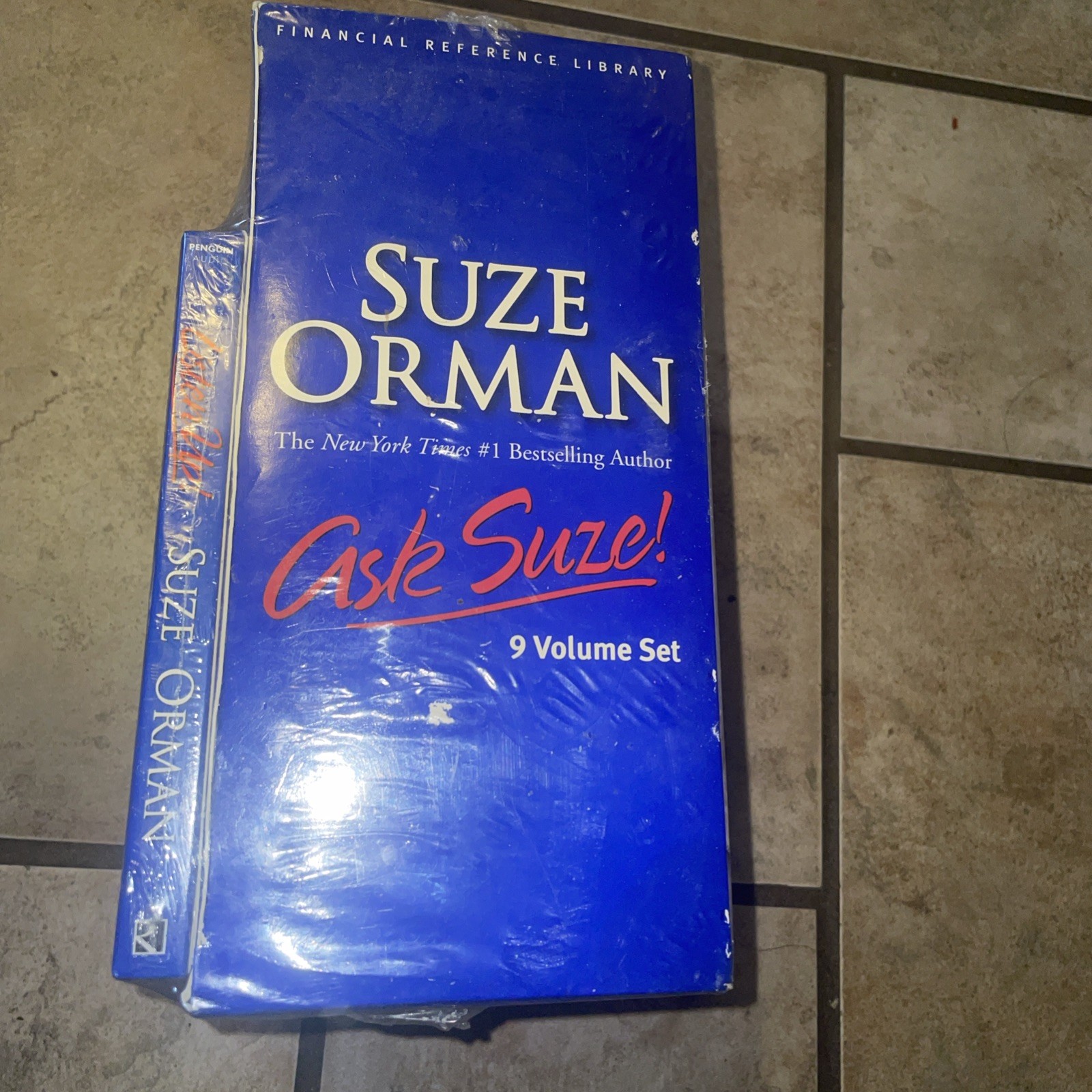Suze Orman Ask Suze Financial Reference Library 9 Volume Set w/ Listen Up CD NEW