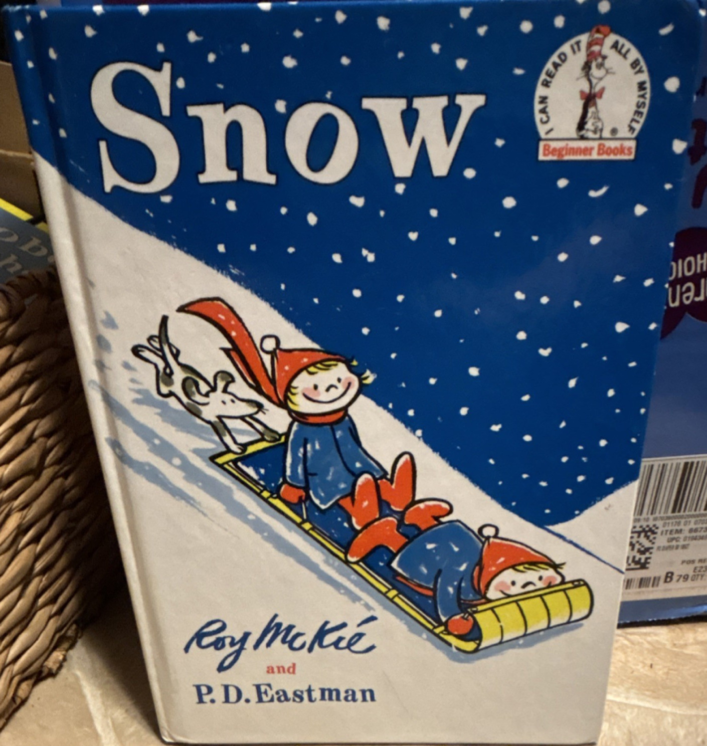 Snow Hardcover Roy McKie P.D. Eastman Illustrated Ages 4-8 Beginner Books
