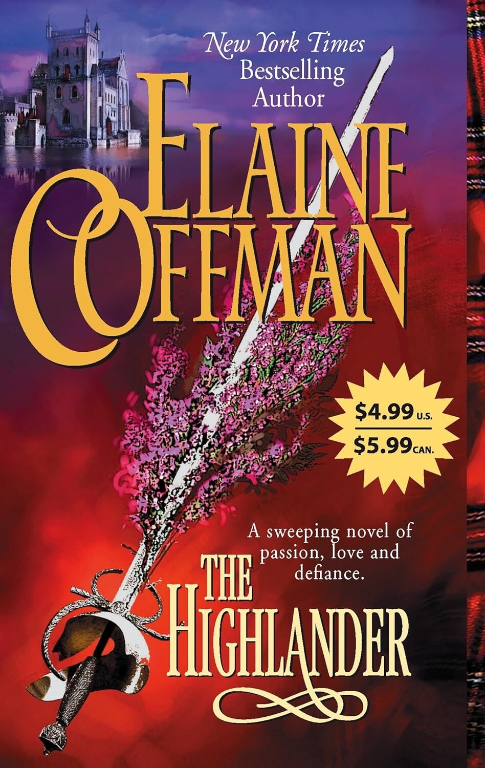 Book Highlander Elaine Coffman Historical Romance MMPB Scotland Graham Lennox 1