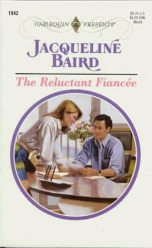 The Reluctant Fiancee Mass Market Paperbound Jacqueline Baird