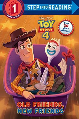 Old Friends, New Friends (Disney/Pixar Toy Story 4) (Step into Reading) – GOOD