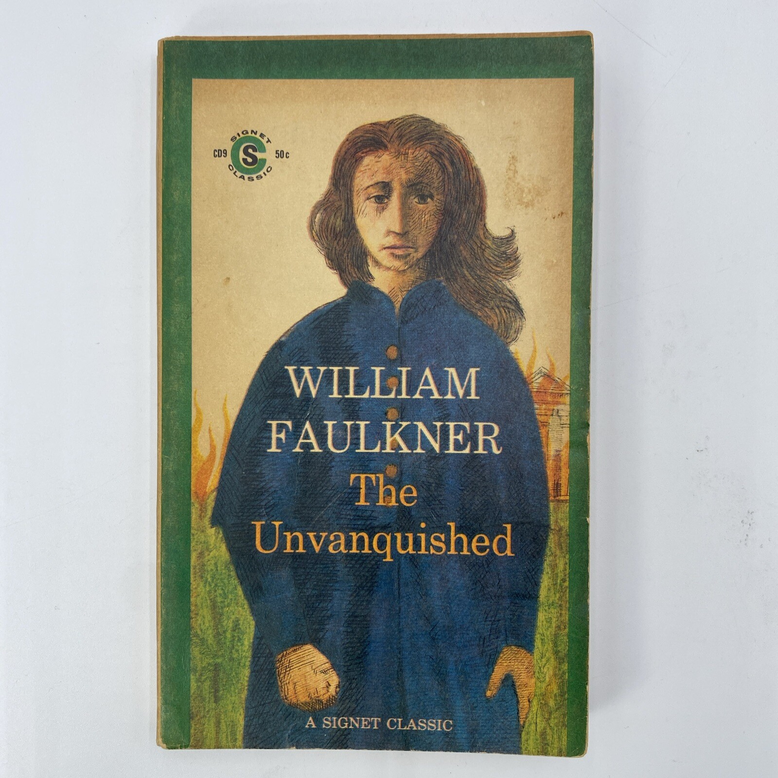 The Unvanquished 1960 Vintage PB Second Signet Classic WILLIAM FAULKNER