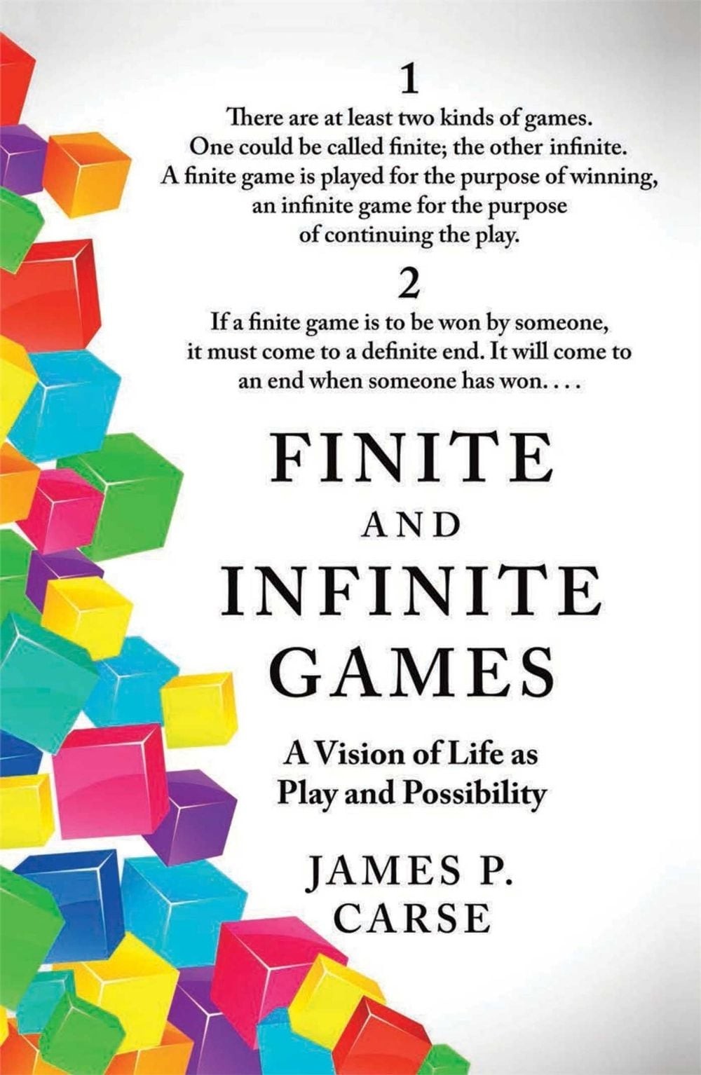 Finite and Infinite Games by James Carse (English) Paperback Book