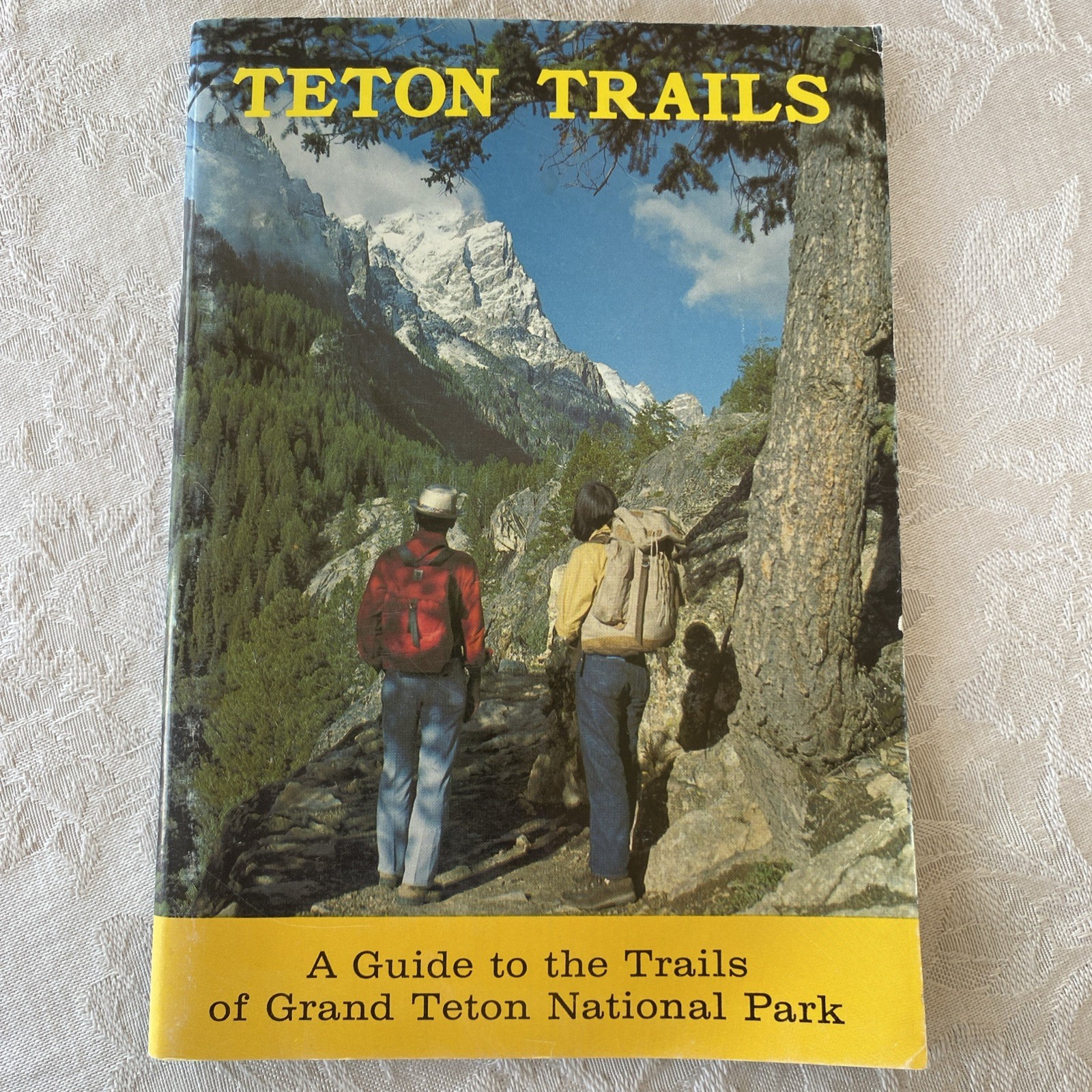 “Teton Trails”- Pamphlet (56 Pages) by Brian Harry with Illustrations 1982 PB
