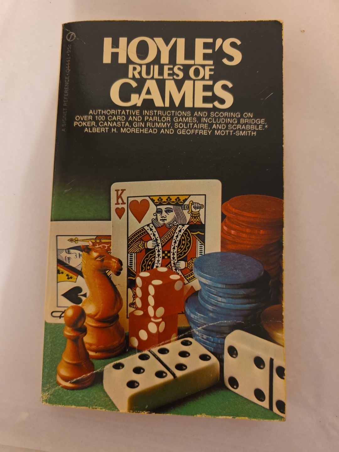 Hoyle’s Rules Of Games Card Albert Morehead And Geoffrey Mott-Smith VINTAGE COPY