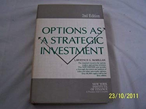 Options as a Strategic Investment Hardcover Lawrence G. McMillan