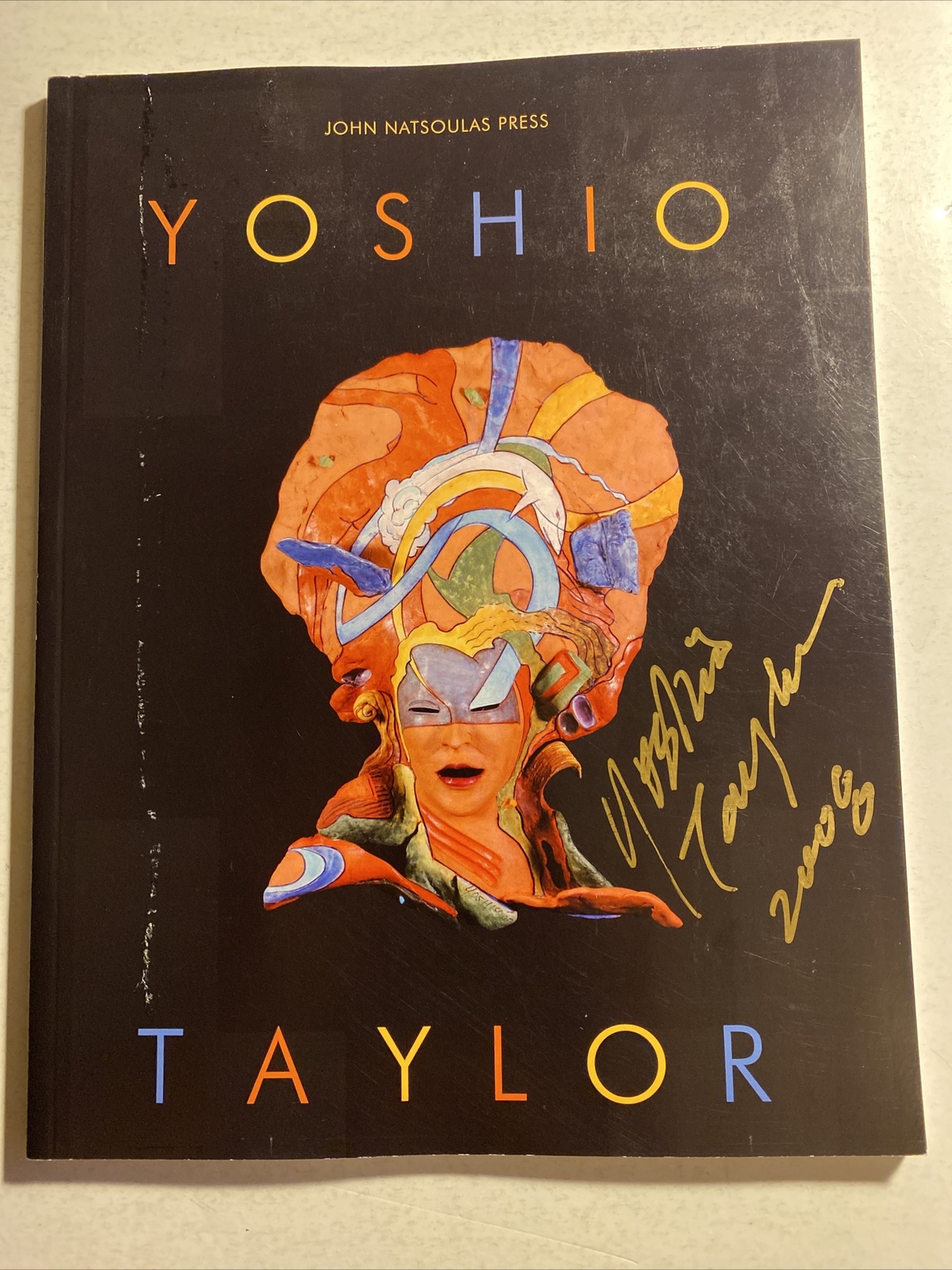YOSHIO TAYLOR JOHN NATSOULAS PRESS BOOK 2008 56 PAGES RARE – HARD TO FIND BOOK!