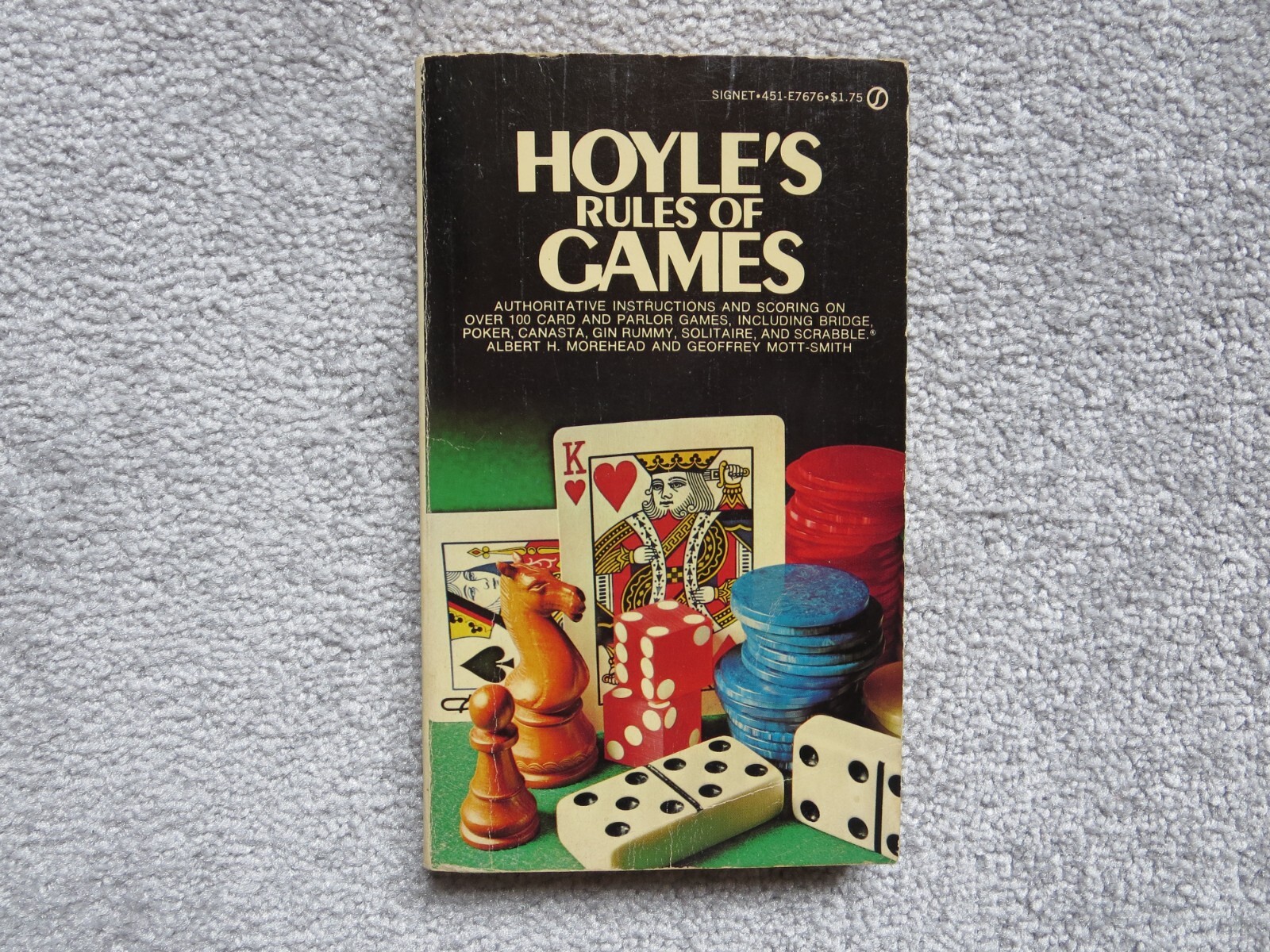 Vintage 1958 / 1963 Hoyle’s Rules of Games by Morehead & Mott-Smith