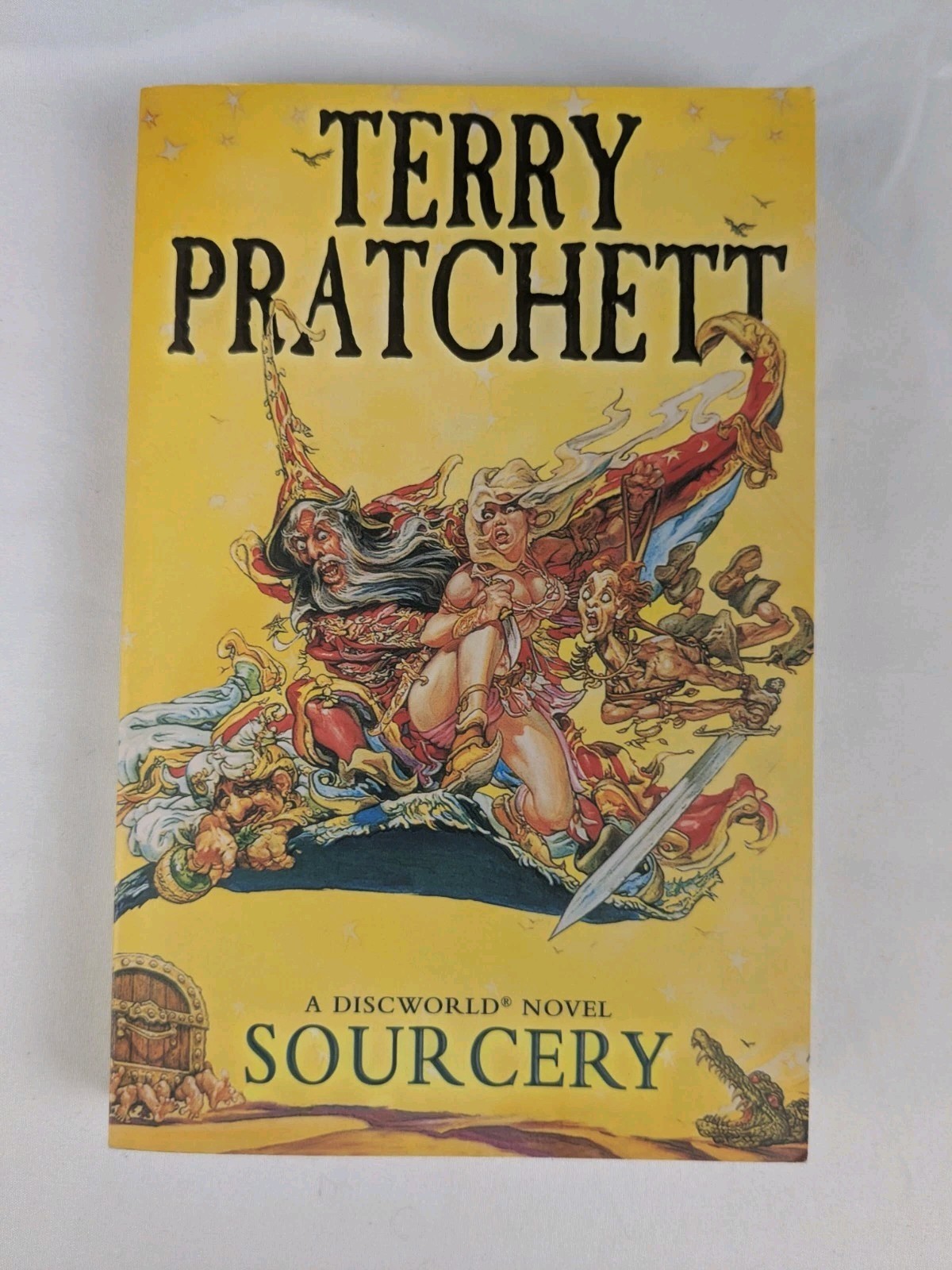 Sourcery (Discworld Book 5) By Terry Pratchett (Paperback, 2012) 1988 Fantasy