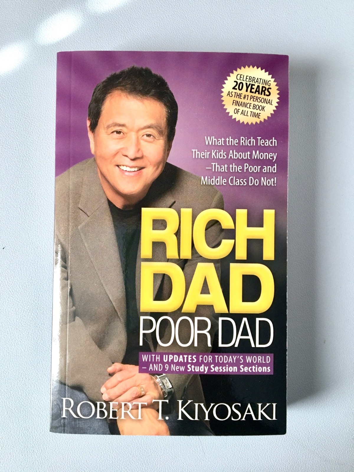 Rich Dad Poor Dad by Robert T. Kiyosaki Paperback Finance 20th Anniversary