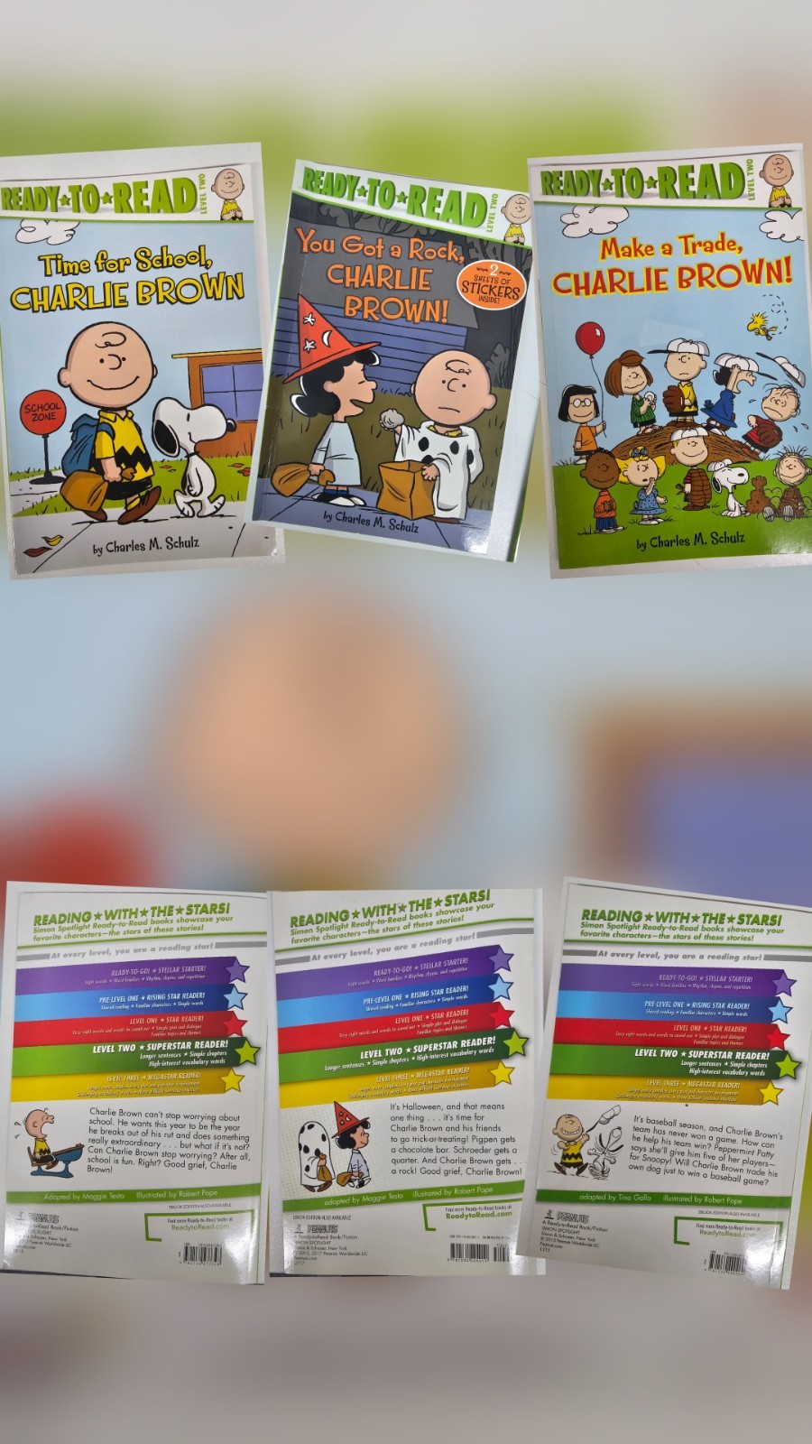 Step Into Reading Step 1 and Step 2 Books