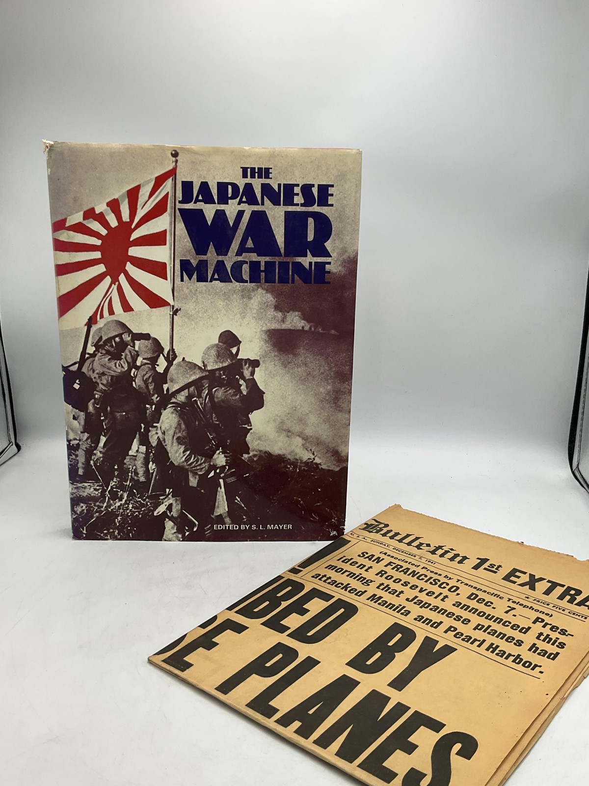 Vintage THE JAPANESE WAR MACHINE S. L. Mayer Chartwell HC DJ 1976 Japan