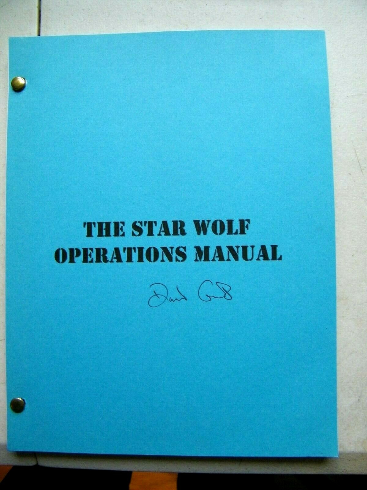 The Star Wolf by David Gerrold Script Operations Manual