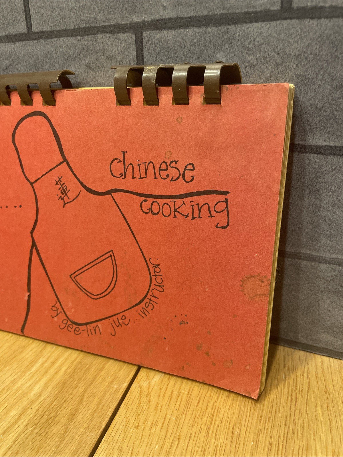 the red apron… chinese cooking by gee-lin jue, Instructor (1975, 1980) 44 pages