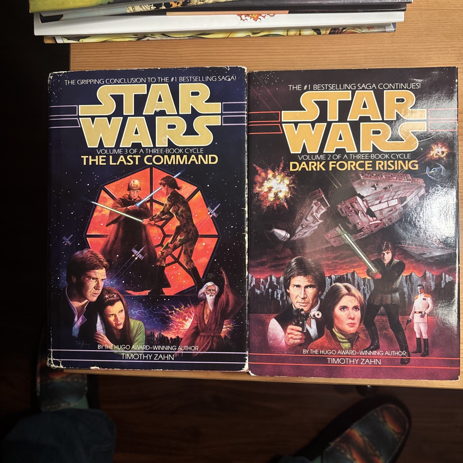 Star Wars: DARK FORCE RISING & LAST COMMAND Timothy Zahn HC SFBC Edition Thrawn