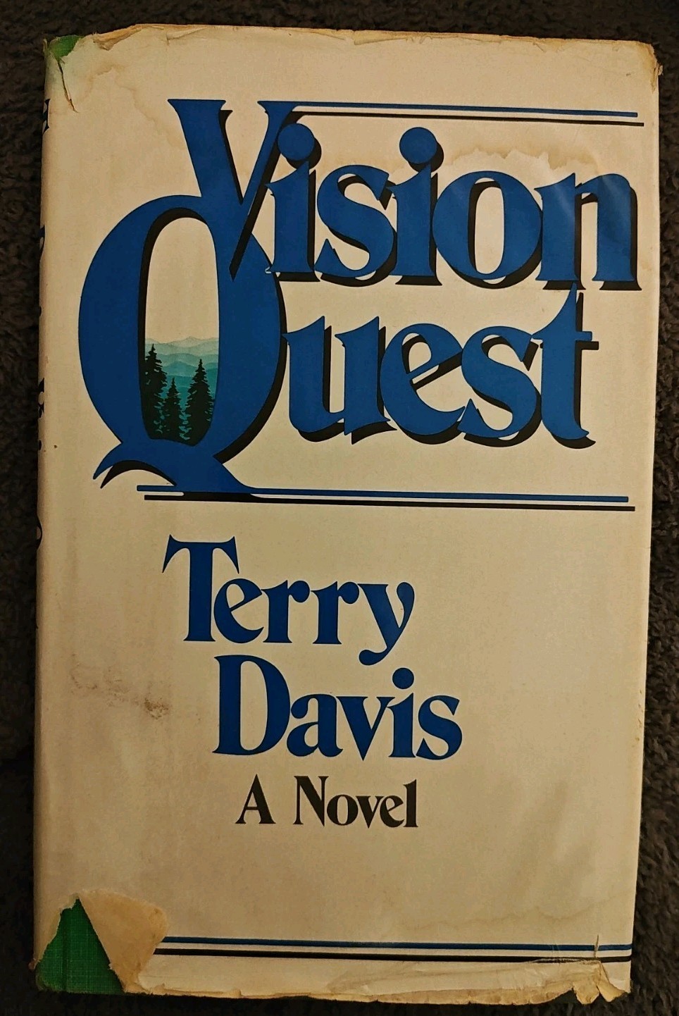 Vision Quest (1979, HC) 1st Edition GIFT INSCRIPTION BY AUTHOR Read Description