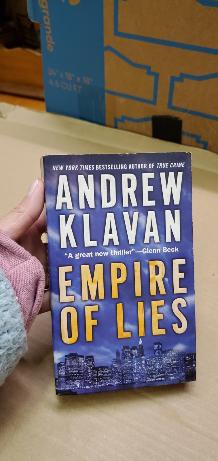 Empire of Lies By Andrew Klavan Vanguard Press 2010 Paperback