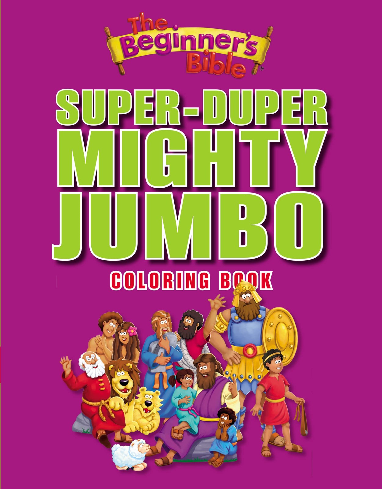 The Beginner’s Bible Super-Duper, Mighty, Jumbo Coloring Book – The Beginner…