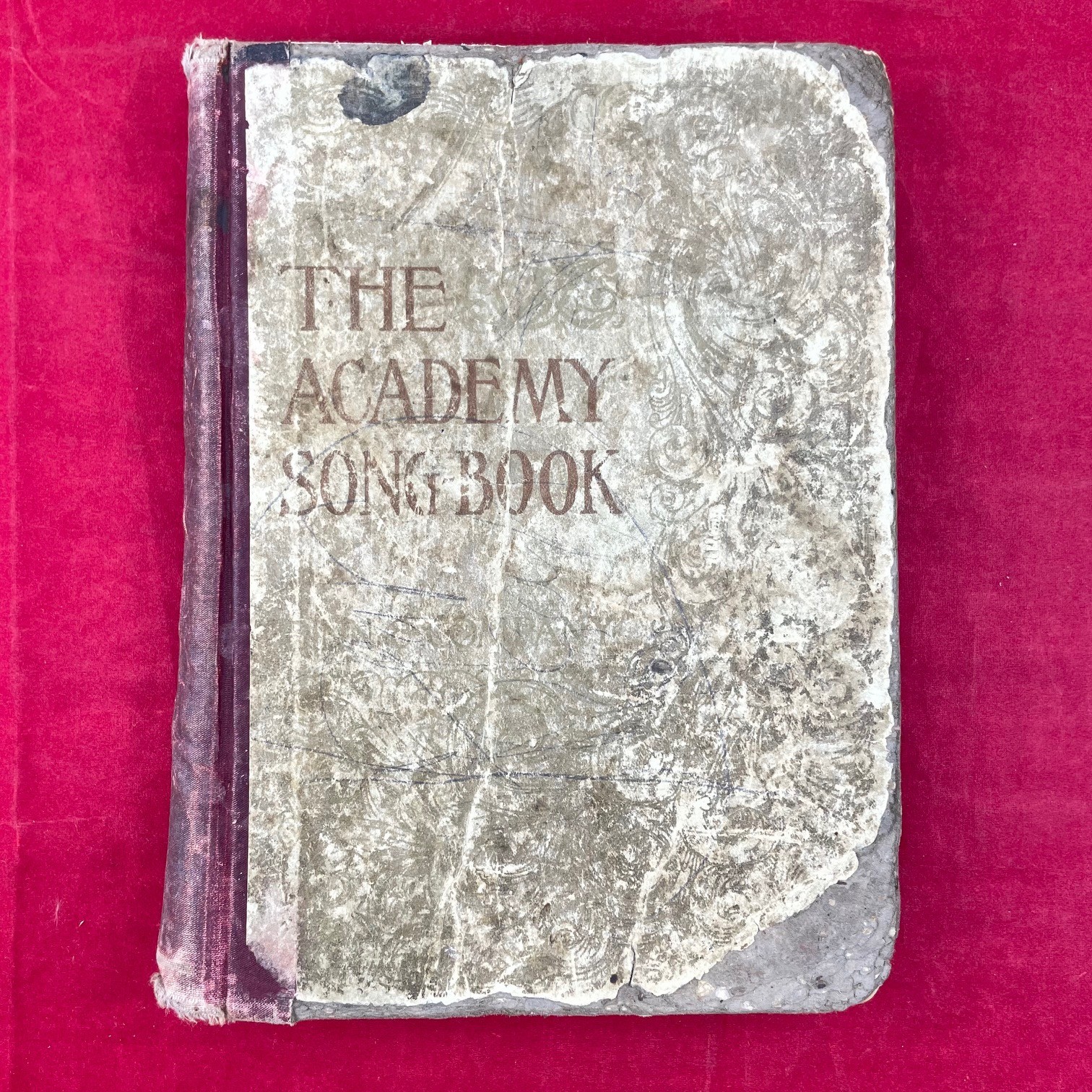 Vintage 1895 The Academy Song-Book Charles H. Levermore PhD. Hardcover Book