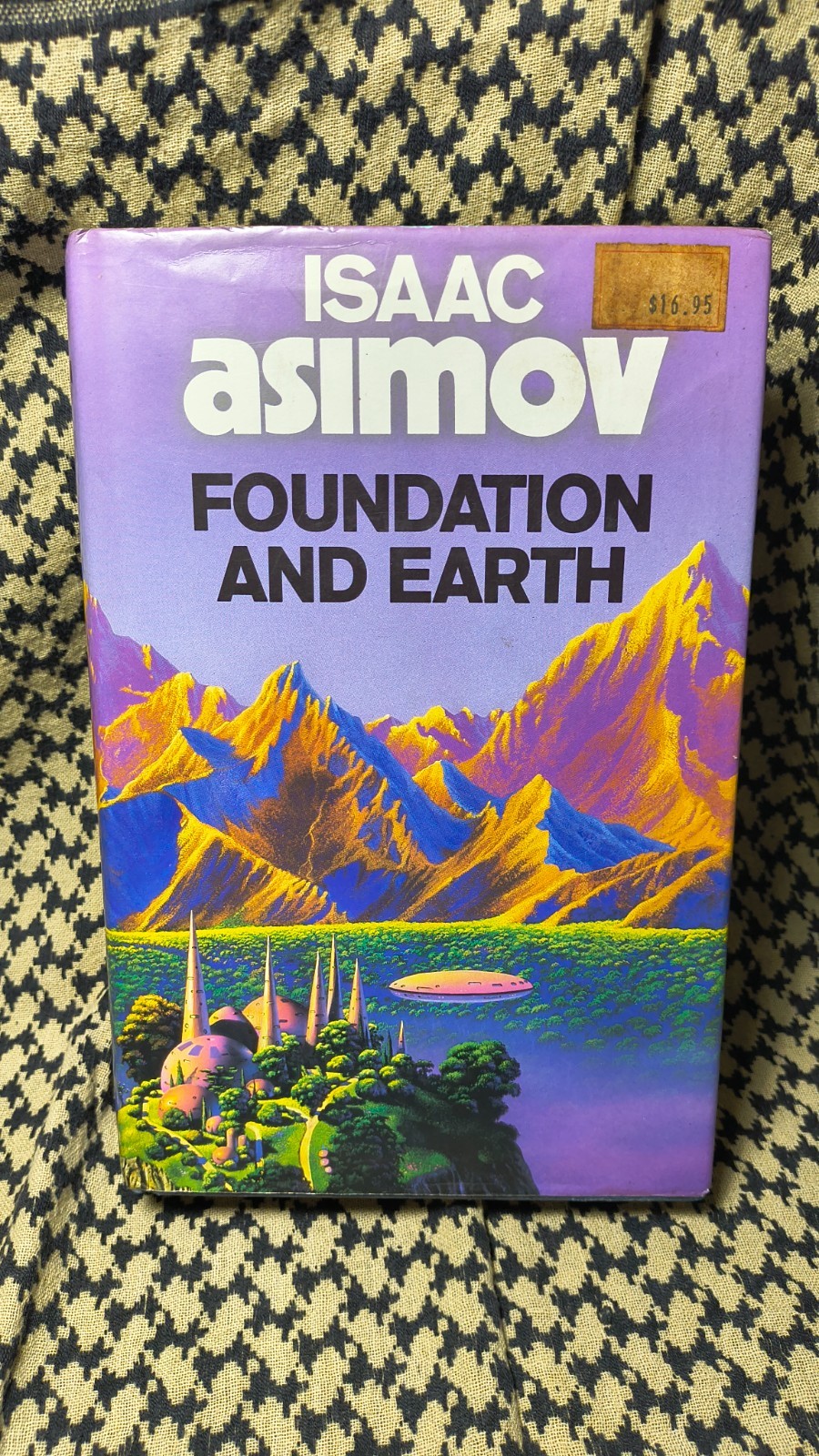 Foundation and Earth by Isaac Asimov HARDCOVER w/ DJ, 1986 printing
