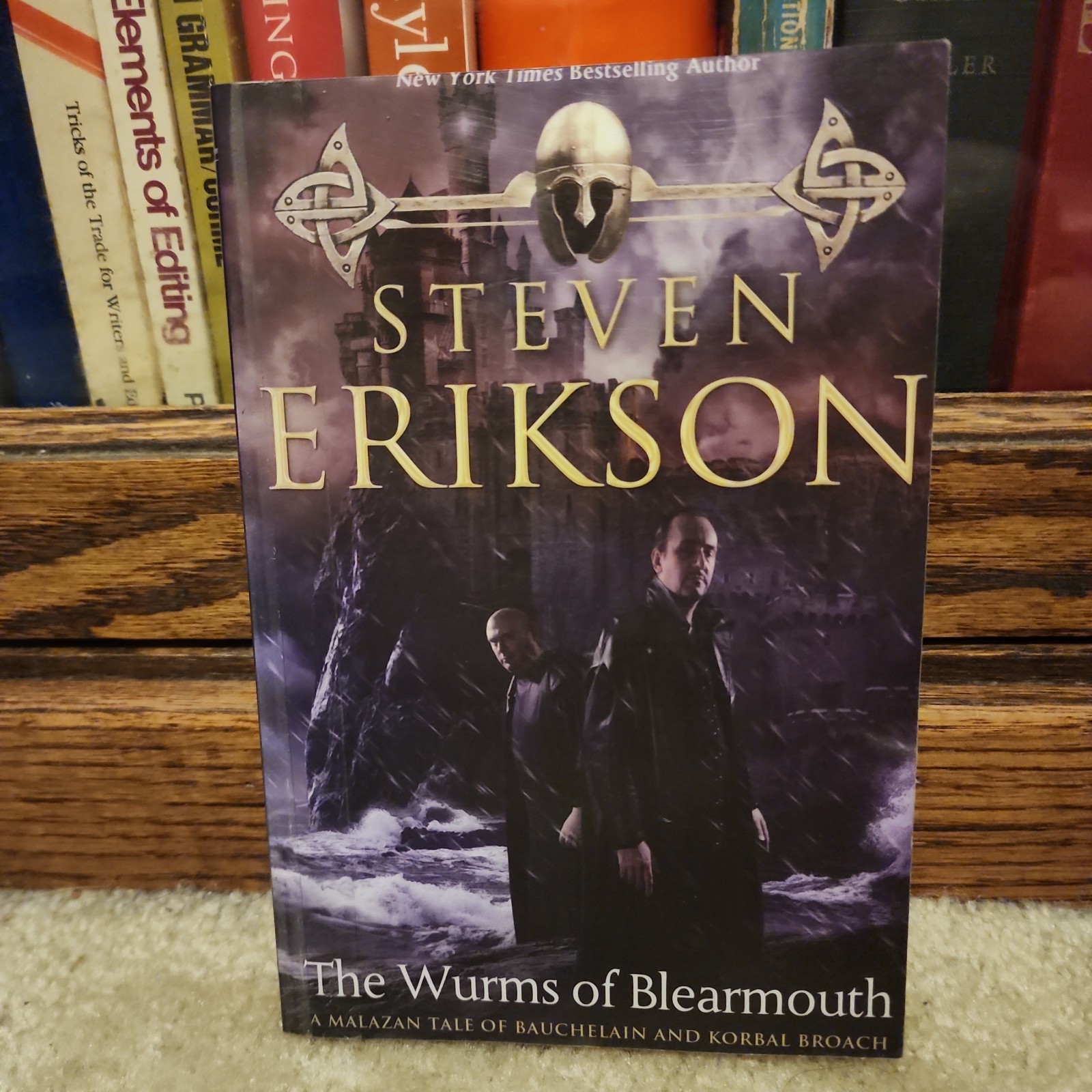 The Wurms of Blearmouth – Steven Erikson – 1st Ed/Print – Malazan- Ex-Library