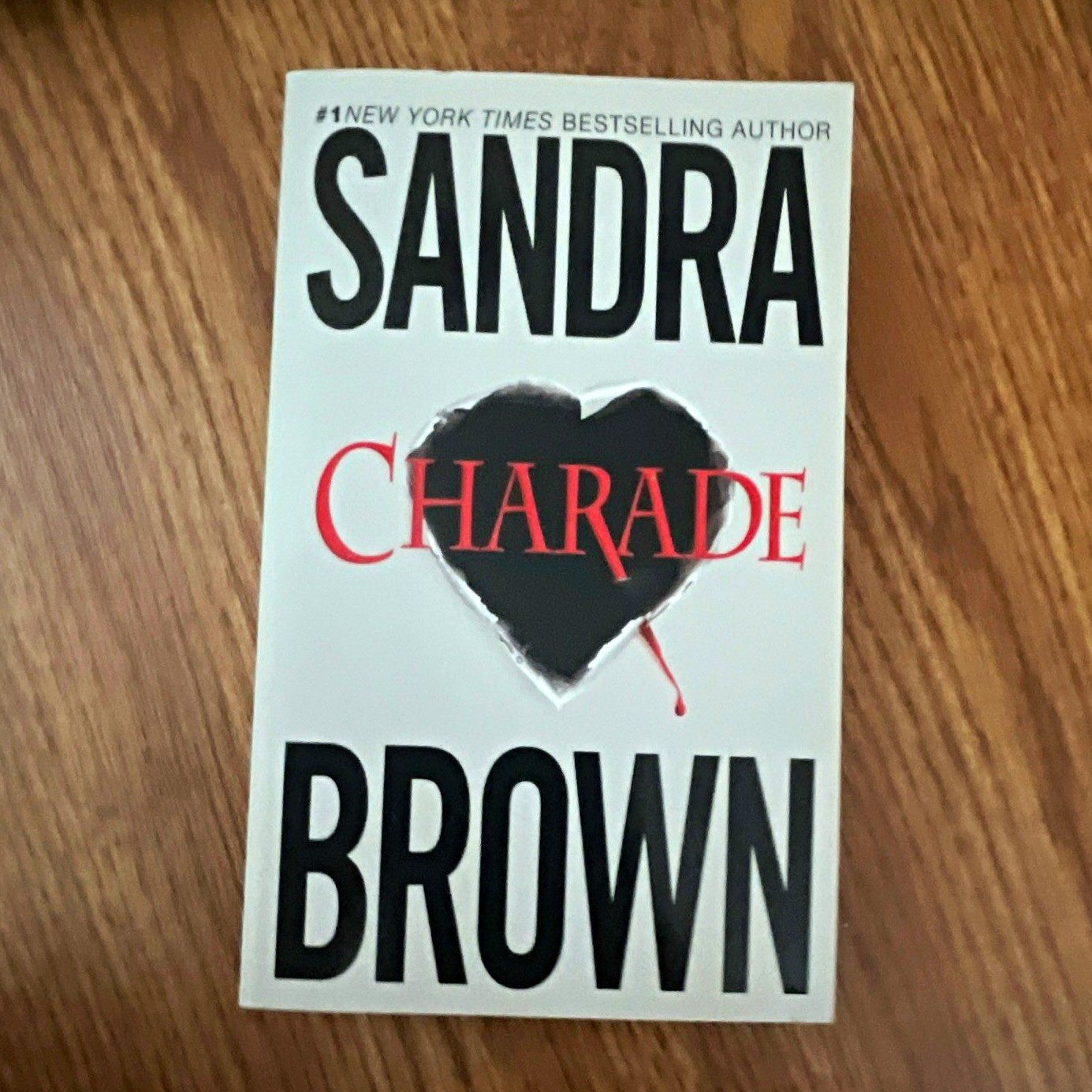 Sandra Brown Charade Paperback 1994 Warner Books Romance Suspense Reprint