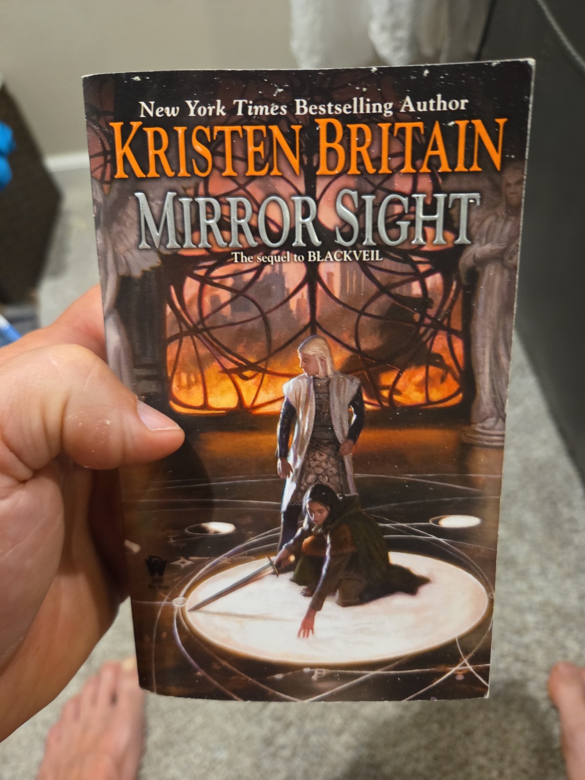 Mirror Sight (Green Rider) – Mass Market Paperback By Britain, Kristen – GOOD