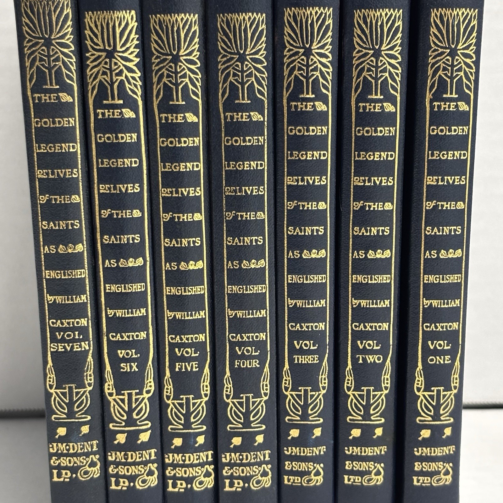 The Golden Legend or Lives of the Saints Set, William Caxton, JM Dent & Sons Ltd