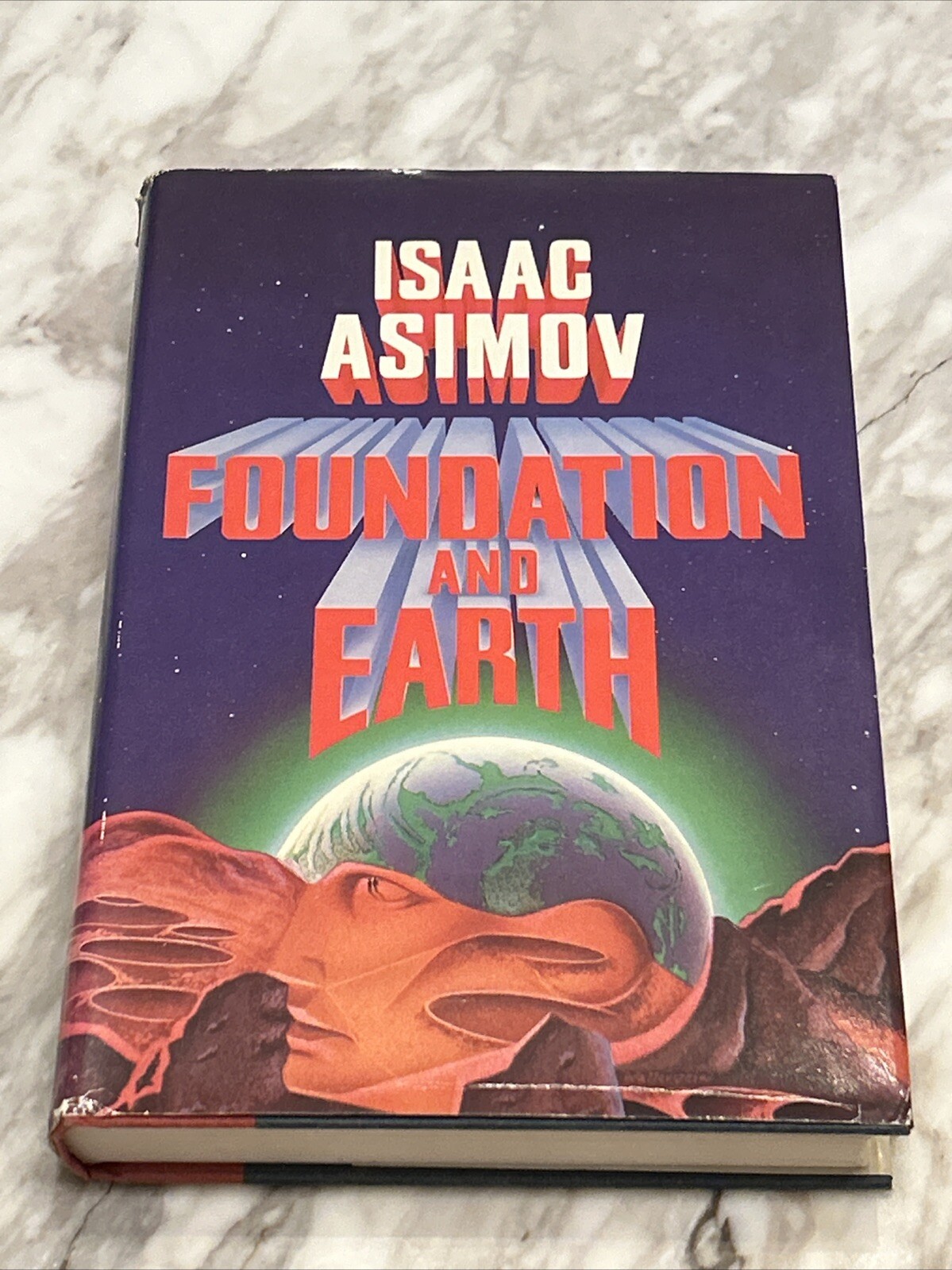 Foundation And Earth by Isaac Asimov 1st Edition First Printing 1986 Hardcover