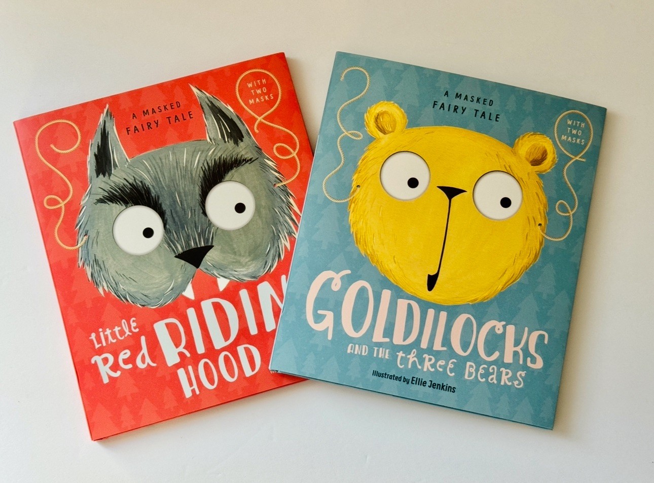 Kane Miller: Goldilocks & Red Riding Hood A Masked Fairy Tale With Masks 2 Books